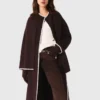 Abrigo reversible bordado Abrigo reversible bordado