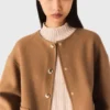Abrigo reversible con cuello desmontable Abrigo reversible con cuello desmontable