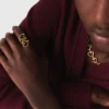 Anillo de corazón con doble baño de oro Anillo de corazón con doble baño de oro