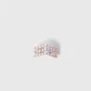 Anillo de strass bicolor