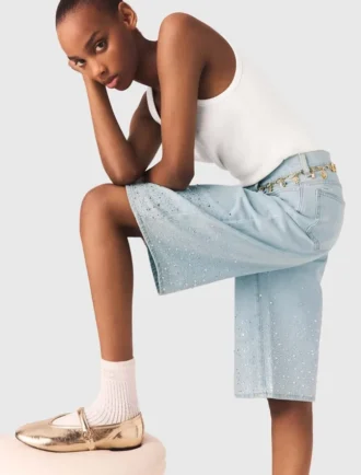 Bermudas con pedrería