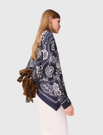 Blusa con estampado bandana