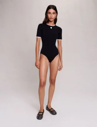 Body de punto abierto
