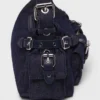 Bolso de denim con bolsillos Miss M