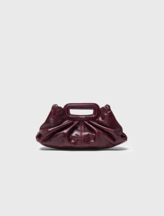Bolso de mano Milpli mini en piel craquelada