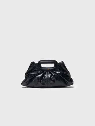 Bolso de mano Milpli mini en piel craquelada