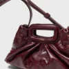 Bolso de mano Milpli mini en piel craquelada Bolso de mano Milpli mini en piel craquelada