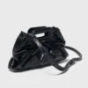 Bolso de mano Milpli mini en piel craquelada Bolso de mano Milpli mini en piel craquelada