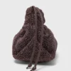 Bolso de mano Mipli con efecto bouclé Bolso de mano Mipli con efecto bouclé