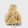Bolso de mano Mipli con efecto bouclé