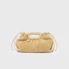 Bolso de mano Mipli con efecto bouclé