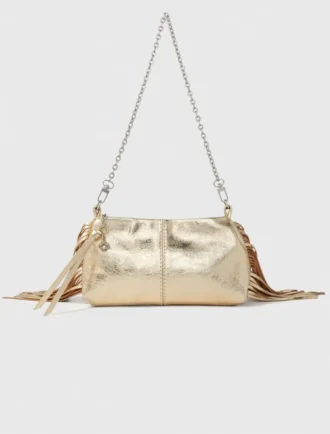 Bolso de mano Miss M de piel metalizada Bolso de mano Miss M de piel metalizada