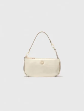 Bolso de mano Sarah de piel metalizada Bolso de mano Sarah de piel metalizada