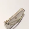 Bolso de mano Sarah de piel metalizada Bolso de mano Sarah de piel metalizada