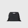 Bolso de piel con asa de cadena Bolso de piel con asa de cadena