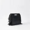 Bolso de piel con asa de cadena Bolso de piel con asa de cadena