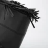 Bolso de piel con asa de cadena Bolso de piel con asa de cadena
