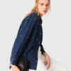 Bolso de piel con asa de cadena Bolso de piel con asa de cadena