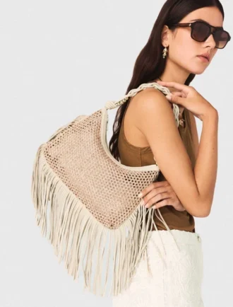 Bolso hobo de red