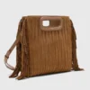 Bolso M Bag de ante acolchado
