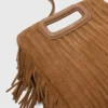 Bolso M Bag de ante acolchado