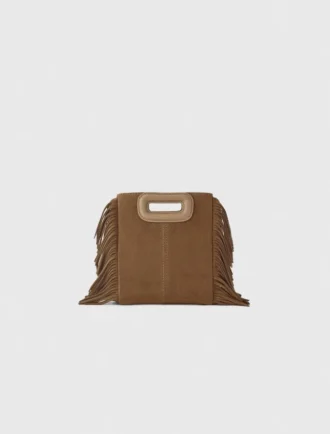 Bolso M mini en piel de ante