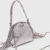 Bolso micro Miss M de piel metalizada Bolso micro Miss M de piel metalizada