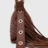 Bolso mini de cuero con tachuelas Miss M Bolso mini de cuero con tachuelas Miss M
