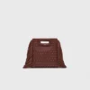 Bolso mini M de piel con tachuelas Bolso mini M de piel con tachuelas