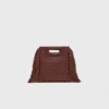 Bolso mini M de piel con tachuelas Bolso mini M de piel con tachuelas