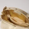 Bolso mini Miss M de piel metalizada