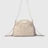 Bolso mini Miss M de punto de ganchillo Bolso mini Miss M de punto de ganchillo