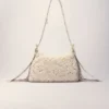 Bolso mini Miss M de punto de ganchillo Bolso mini Miss M de punto de ganchillo