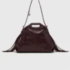 Bolso Miss M de piel craquelada Bolso Miss M de piel craquelada