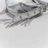 Bolso Miss M Mini de piel metalizada