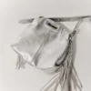Bolso Miss M Mini de piel metalizada