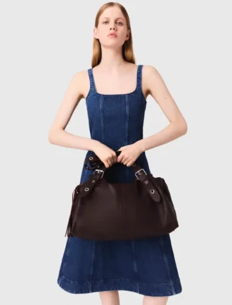 Bolso Miss M XL de piel lisa