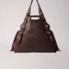 Bolso Miss M XL de piel lisa