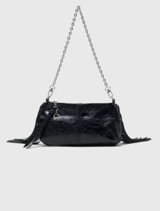 Bolso tipo riñonera Miss M de charol