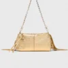 Bolso tipo riñonera Miss M Metallic