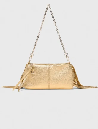 Bolso tipo riñonera Miss M Metallic