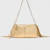 Bolso tipo riñonera Miss M Metallic