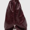 Bolso tote M de piel craquelada Bolso tote M de piel craquelada
