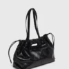 Bolso tote M de piel craquelada Bolso tote M de piel craquelada
