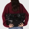 Bolso tote M de piel craquelada Bolso tote M de piel craquelada