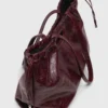 Bolso tote M de piel craquelada Bolso tote M de piel craquelada