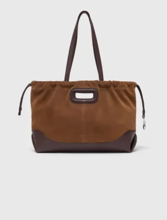 Bolso tote Milpli de piel y ante Bolso tote Milpli de piel y ante