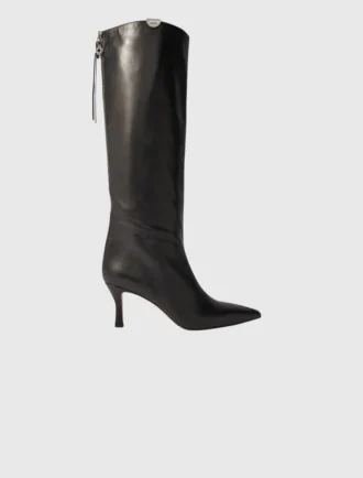 Botas de piel de punta