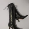 Botas de piel de punta Botas de piel de punta