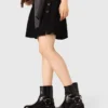 Botas moteras de piel